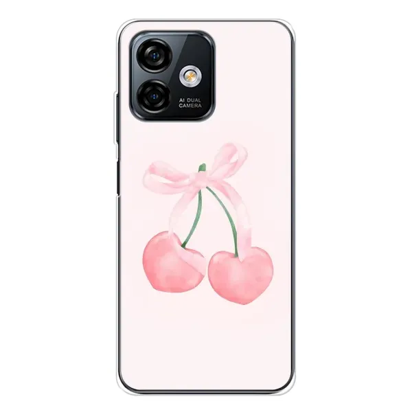 Чохол з принтом «Рожеві вишні» для Ulefone Note 16 Pro