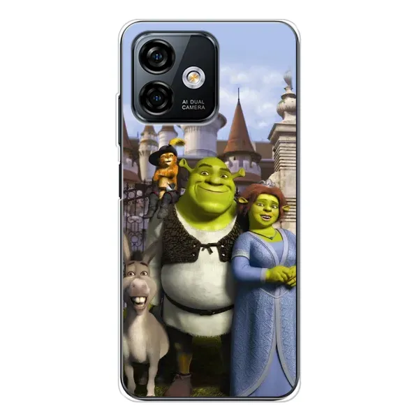 Чохол з принтом «Казкові герої Шрека» для Ulefone Note 16 Pro Чохол з принтом «Казкові герої Шрека» для Ulefone Note 16 Pro