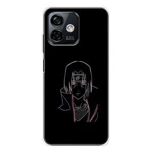 Чехлы на тему: Итачи Учиха для Ulefone Note 16 Pro (AlphaPrint) (силуэт Итачи)