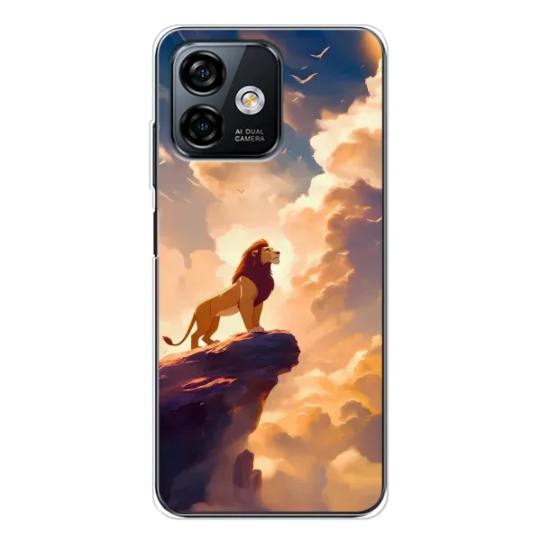 Чохол з принтом «Сімба на скелі» для Ulefone Note 16 Pro Чохол з принтом «Сімба на скелі» для Ulefone Note 16 Pro