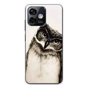 Чехол с птицами на Ulefone Note 16 Pro (VPrint) (Сова)
