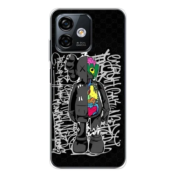 Чохол з принтом «Стиль Bearbrick» для Ulefone Note 16 Pro