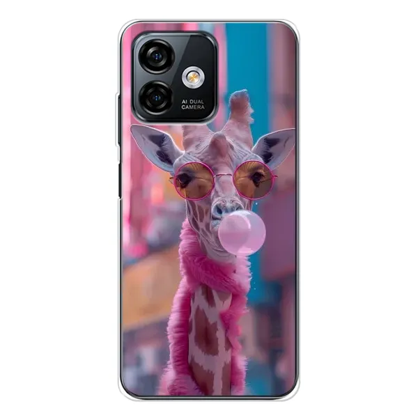 Чехол с принтом «Стильный жирав» для Ulefone Note 16 Pro