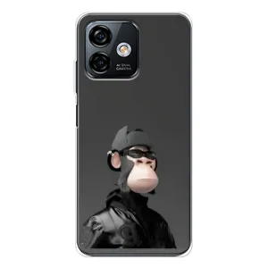 Чехлы с Обезьянами NFT для Ulefone Note 16 Pro (AlphaPrint) (стильная обезьяна NFT)