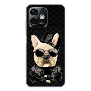 Чохли з крутими принтами для Ulefone Note 16 Pro - (PREMIUMPrint) (Стильна собака)