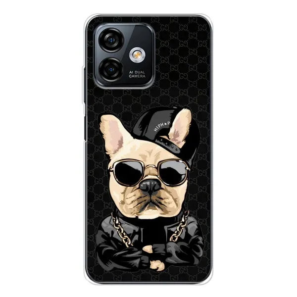 Чохол з принтом «Стильна собака» для Ulefone Note 16 Pro