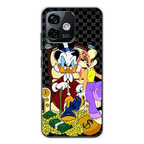 Чехол с принтом «Стильная Утка» для Ulefone Note 16 Pro