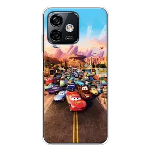 Силіконовий чохол Маквін для Ulefone Note 16 Pro (Тачки на трасі)