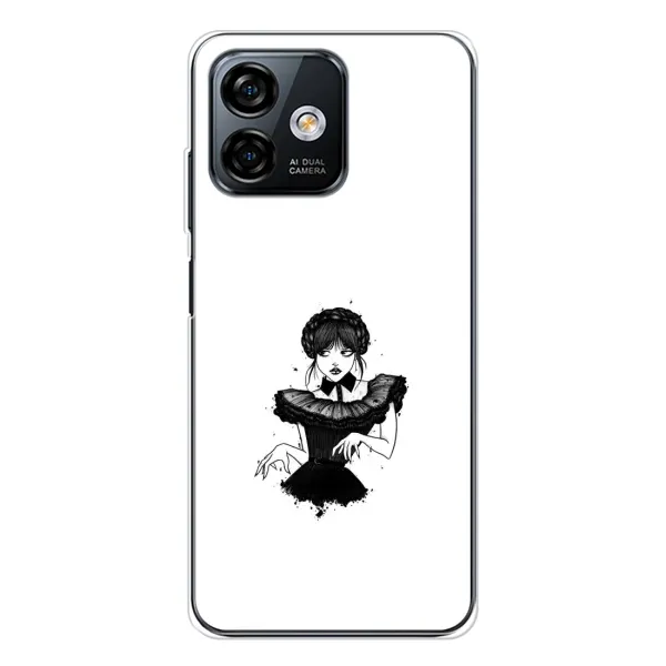 Чохол з принтом «танець Венздей» для Ulefone Note 16 Pro