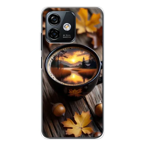Чохол з принтом «Темна кава» для Ulefone Note 16 Pro Чохол з принтом «Темна кава» для Ulefone Note 16 Pro