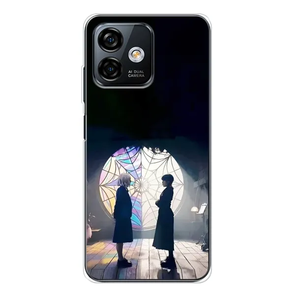 Чохол з принтом «Венздей та Інід» для Ulefone Note 16 Pro