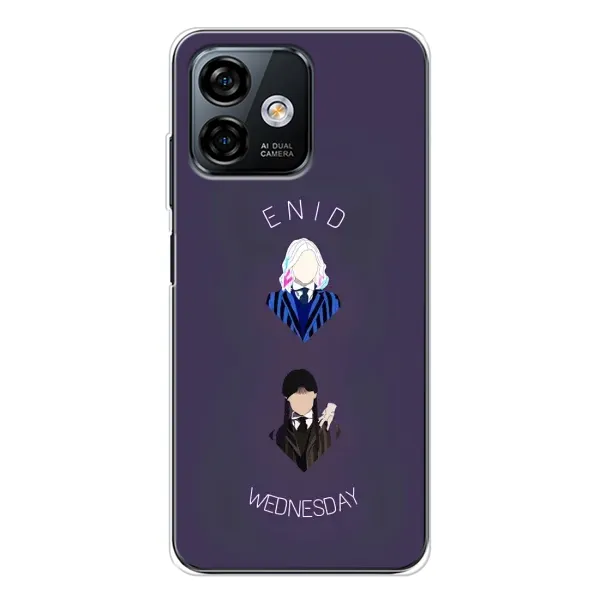 Чохол з принтом «Венздей і подруга» для Ulefone Note 16 Pro