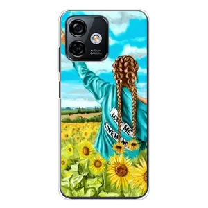 Чехол для Патриота Украины Ulefone Note 16 Pro - (AlphaPrint) (Украиночка)