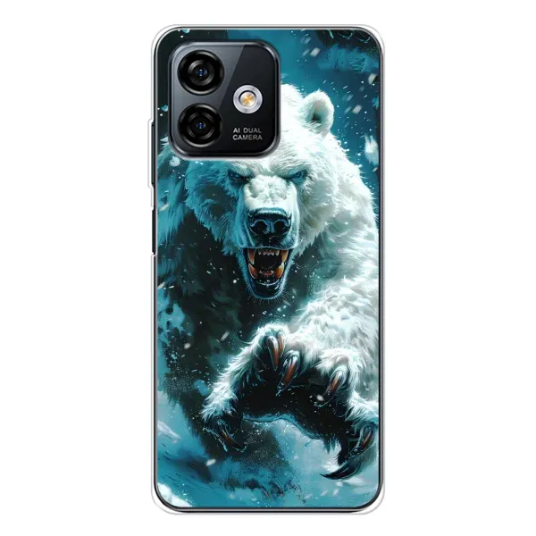 Чехол с принтом «Полярный медведь» для Ulefone Note 16 Pro Чехол с принтом «Полярный медведь» для Ulefone Note 16 Pro