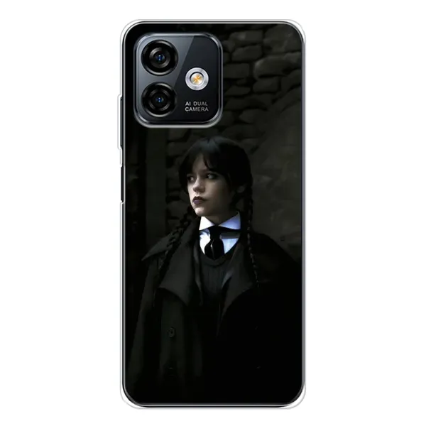 Чохол з принтом «Темний стиль Венздей» для Ulefone Note 16 Pro Чохол з принтом «Темний стиль Венздей» для Ulefone Note 16 Pro