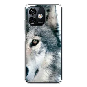 Чехлы с картинками животных Ulefone Note 16 Pro (Волк)