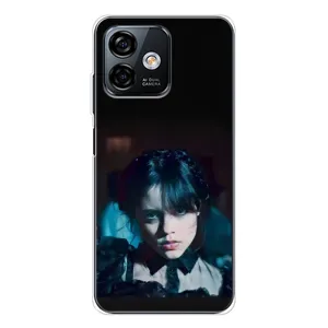 Чохли Венсдей на Ulefone Note 16 Pro Уенсдей (AlphaPrint) (погляд Венздей)