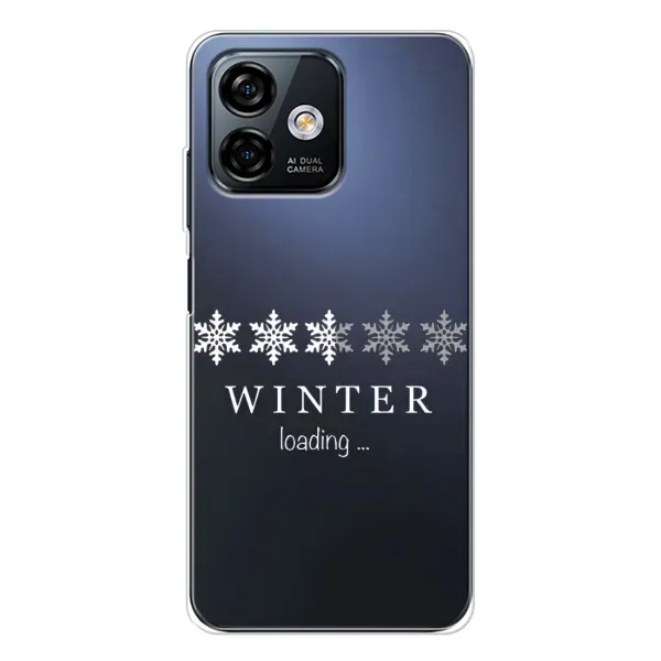 Чохол з принтом «Winter loading» для Ulefone Note 16 Pro