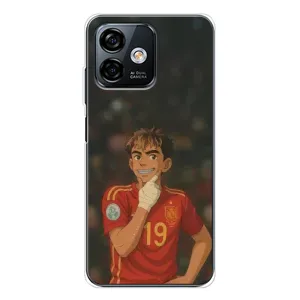 Чохол з футболістом Ламін Ямаль Ulefone Note 16 Pro (Ямаль аніме)