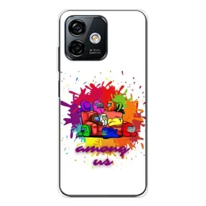 Чохли Амонг Ас для Ulefone Note 16 Pro (AlphaPrint) (Яскравий АмонгАс)