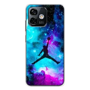 Чехлы для Ulefone Note 16 Pro - с картинкой JORDAN (AlphaPrint) (Яркий Джордан)