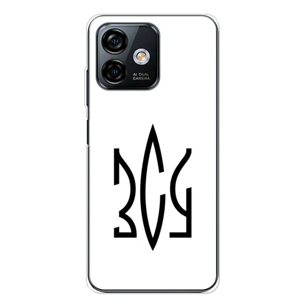 Чехол с принтом «ЗСУ герб» для Ulefone Note 16 Pro