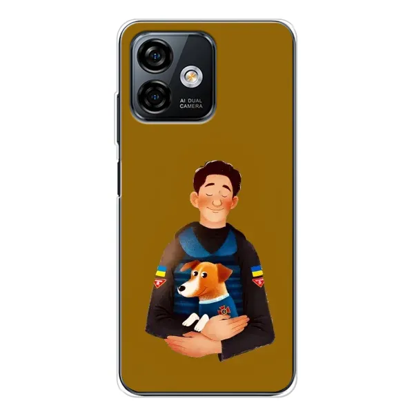 Чехол с принтом «ЗСУ Патрон» для Ulefone Note 16 Pro