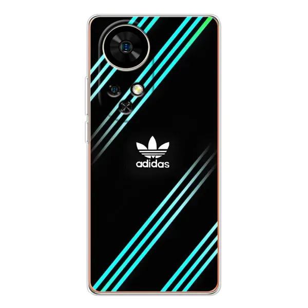 Чехол с принтом «Адидас с полосами» для Ulefone Note 17 Pro