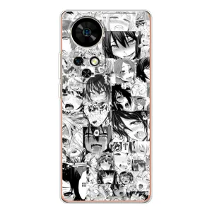Чохли Персонажі Аніме Наруто для Ulefone Note 17 Pro (AlphaPrint) (Ahegao manga)