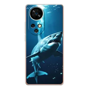 Чохол з картинкою 'Хижаки' для Ulefone Note 17 Pro (Акула під водою)