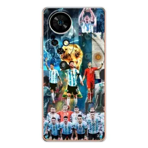 Чохли Мессі для Ulefone Note 17 Pro (AlphaPrint) (Аргентина Мессі)
