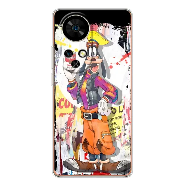Чохол з принтом «Bad Wolf» для Ulefone Note 17 Pro