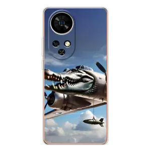 Чохол з мемом Тралалело тралала на Ulefone Note 17 Pro (Бомбардіро крокоділо)