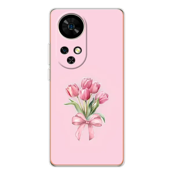 Чехол с принтом «Букет цветов» для Ulefone Note 17 Pro