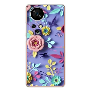 Чохли з квітами для Ulefone Note 17 Pro (VPrint) (Дизайн квітів)