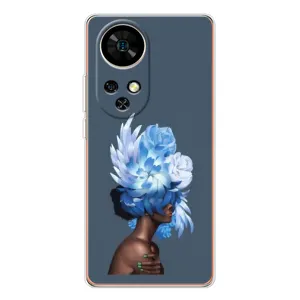 Чехлы (ART) Цветы на Ulefone Note 17 Pro (VPrint) (Квіти на голові)