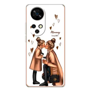 Чохол з друком для Ulefone Note 17 Pro - (Мама з дитинкою) (AlphaPrint) (Донька і мама)