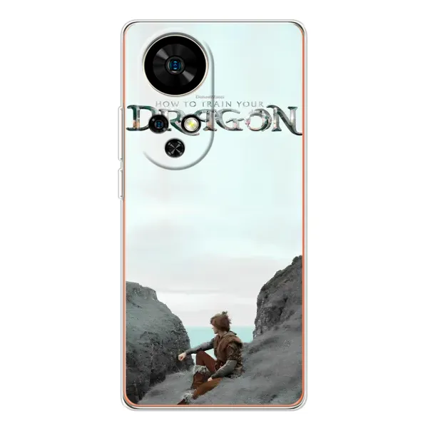Чохол з принтом «Дракон лого» для Ulefone Note 17 Pro Чохол з принтом «Дракон лого» для Ulefone Note 17 Pro