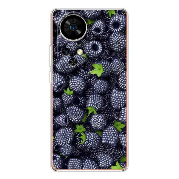 Чохол з принтом «Ожина» для Ulefone Note 17 Pro Чохол з принтом «Ожина» для Ulefone Note 17 Pro
