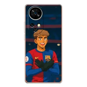 Чохол з футболістом Ламін Ямаль Ulefone Note 17 Pro (Футболіст Ямаль)
