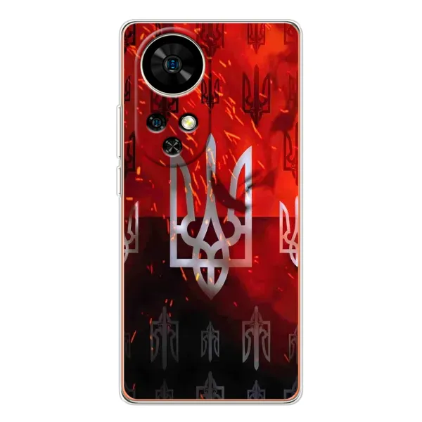 Чохол з принтом «ГЕРБ УПА» для Ulefone Note 17 Pro