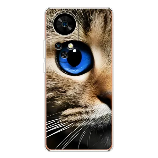 Чохол з принтом «Око кота» для Ulefone Note 17 Pro Чохол з принтом «Око кота» для Ulefone Note 17 Pro