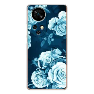 Чехлы (ART) Цветы на Ulefone Note 17 Pro (VPrint) (Блактині бутони)