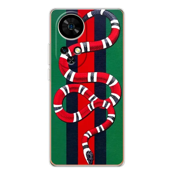 Чехол с принтом «Gucci змия» для Ulefone Note 17 Pro