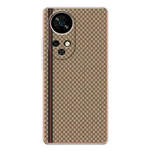 Чохли  GUCCI для Нот 17 Про (AlphaPrint) (Гуччі полоса)