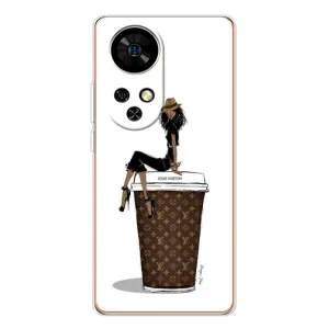 Чохли Луі Вітон для Ulefone Note 17 Pro (AlphaPrint - LOUIS VUITTON) (кава LOUIS VUITTON)