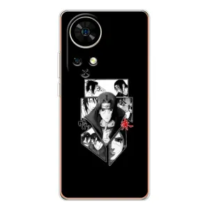 Чехлы на тему: Итачи Учиха для Ulefone Note 17 Pro (AlphaPrint) (коллаж Итачи)