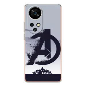 Чохли з героями Марвел Ulefone Note 17 Pro (VPrint) (Команда А)