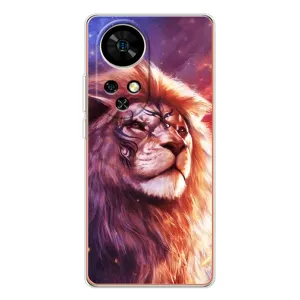 Чохол з картинкою ЛЕВ для Ulefone Note 17 Pro (VPrint) (Красочний Лев)