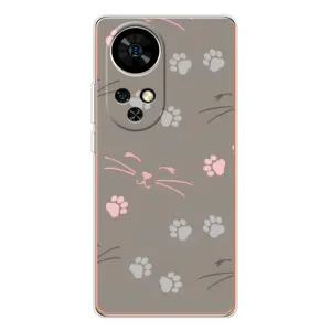 Чохол з малюнком кіт на Ulefone Note 17 Pro (Лапи і вуса)